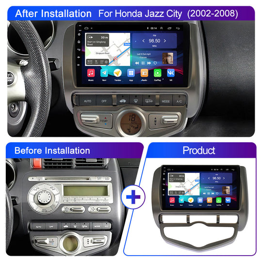 Android Autoradio für Honda Jazz 2002-2008 mit Wireless CarPlay & Android Auto