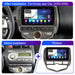 Android Autoradio für Honda Jazz 2002-2008 mit Wireless CarPlay & Android Auto