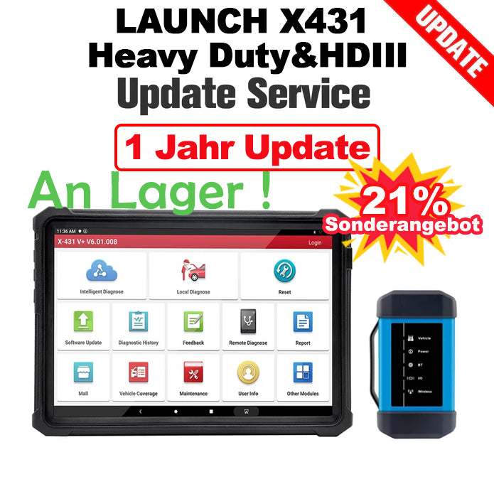 LAUNCH Heavy Duty Truck Softwarelizenz