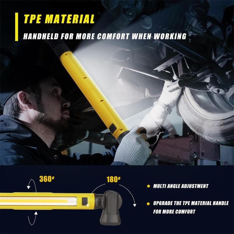 Superhelles magnetisches Arbeitslicht, eingebauter 5200-mAh-Akku, Unterhauben-Arbeitslampenbalken für...