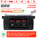 Android Autoradio für BMW 3er E46 und M3 E46 1998-2006 mit Wireless CarPlay, Android Auto & DAB+