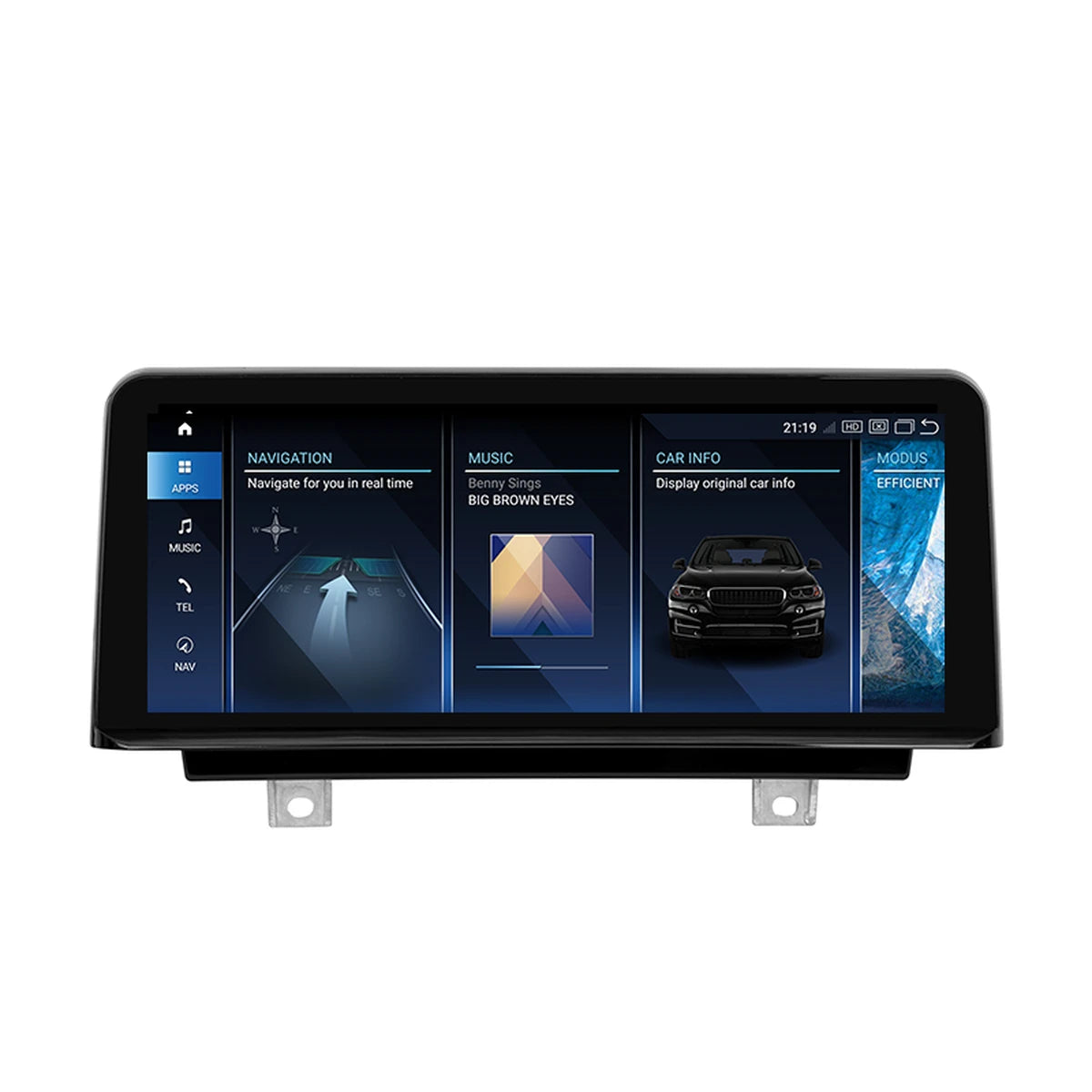 Android Autoradio für BMW 3er F30/F31/F34/F35 und 4er F32/F33/F36 2013-2016 mit Wireless CarPlay, Android Auto & DAB+