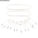 8Pcs Mini Magnetische Heizung DIY Spulen Spule Ductor Magnetische Heizung Kit Flammenlose Wärme Zubehör