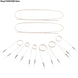 8Pcs Mini Magnetische Heizung DIY Spulen Spule Ductor Magnetische Heizung Kit Flammenlose Wärme Zubehör