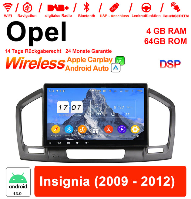 Android Autoradio für Opel Insignia 2009–2012 mit CarPlay, WiFi, NAVI, Bluetooth und USB
