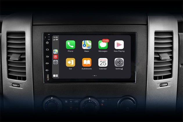 Android Autoradio für Mercedes Benz A-Klasse W169, B-Klasse W245 und Vito 2005-2012 mit Wireless CarPlay, Android Auto & DAB+