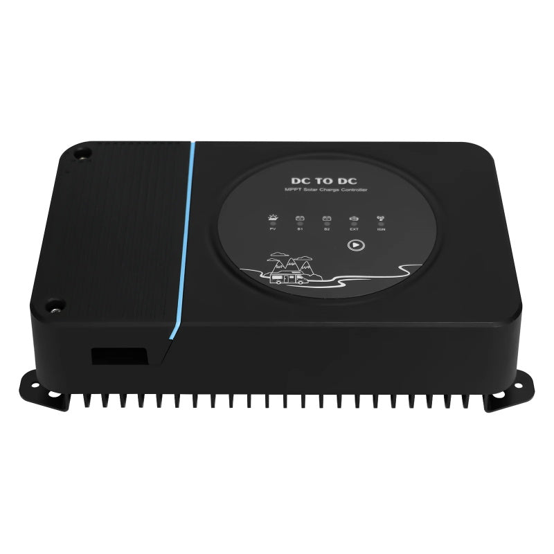 Powmr mppt 30a rv controller 12v 24v solar laderegler dc zu dc batterie ladegerät auto max solar eingangs leistung 450w 900w