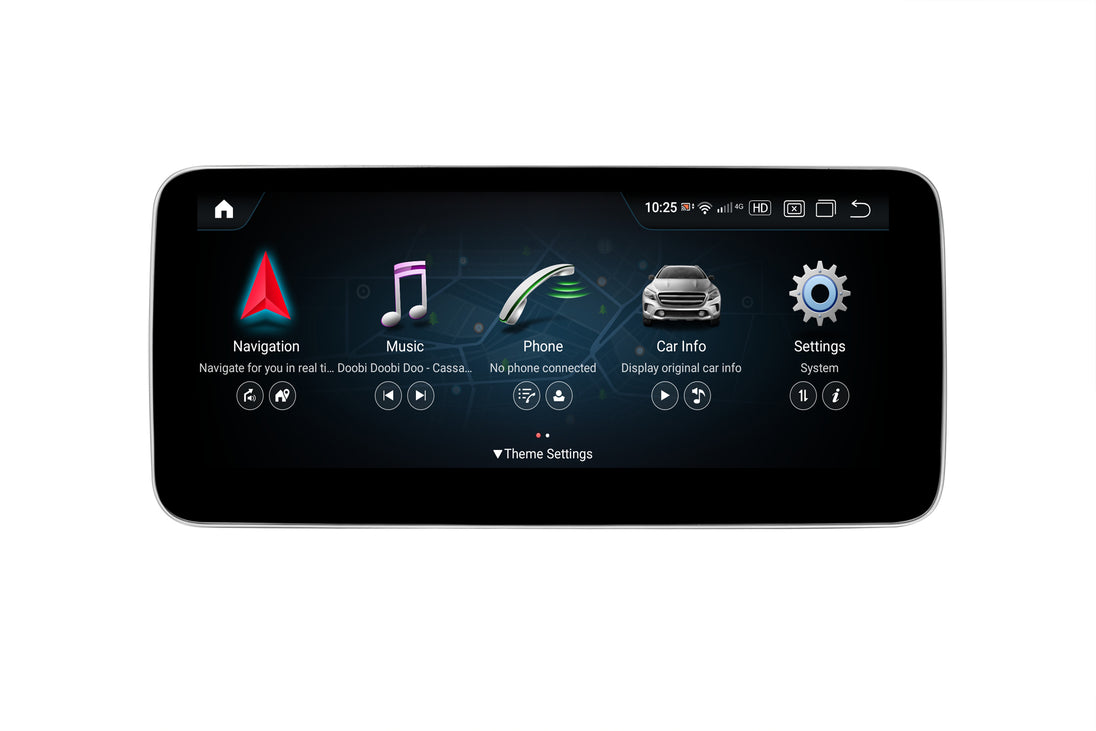 Android Autoradio für Mercedes Benz B-Klasse W246 2011-2014 mit Wireless CarPlay, Android Auto & DAB+