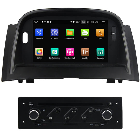 Android Autoradio für Renault Megane II 2004–2009 mit Wireless CarPlay & Android Auto