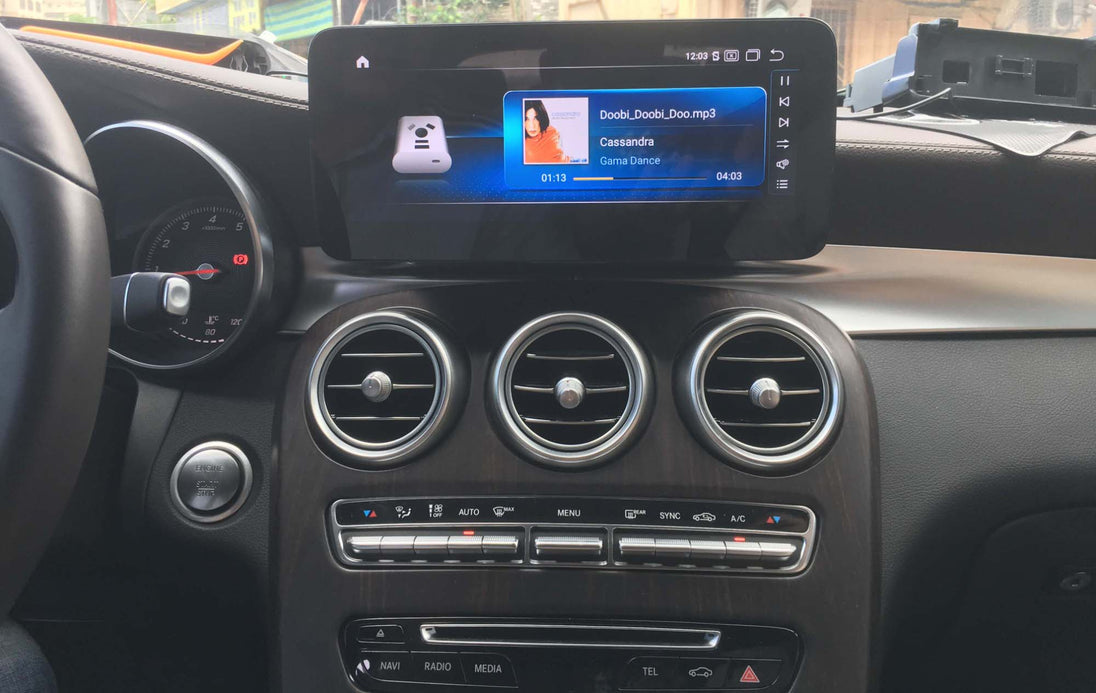 Android Autoradio für Mercedes Benz GLC X253, C-Klasse W205 und V-Klasse W446/W447/W639 2015-2020 mit Wireless CarPlay, Android Auto & DAB+