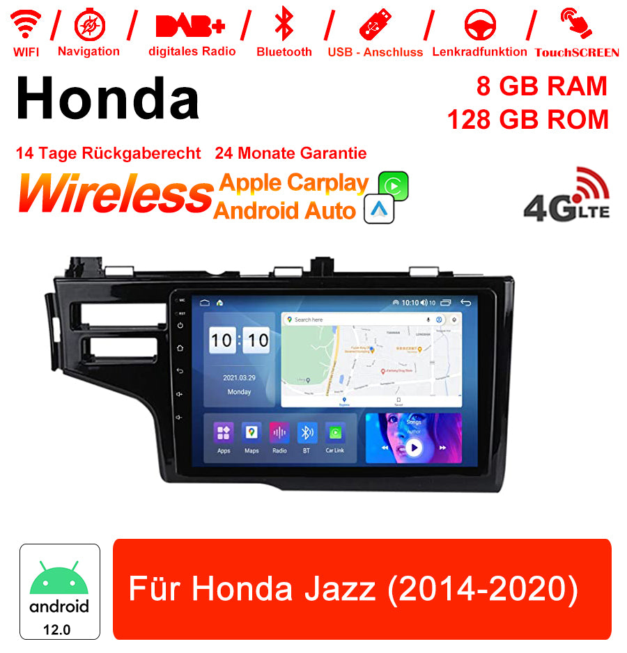 Android Autoradio für Honda Jazz 2014-2020 mit Wireless CarPlay & Android Auto