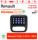 Android Autoradio für Renault Trafic 3 2014-2021 mit Wireless CarPlay & Android Auto