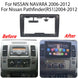 Android Autoradio für Nissan Navara 2006-2012 und Pathfinder R51 2004-2012 mit Wireless CarPlay & Android Auto