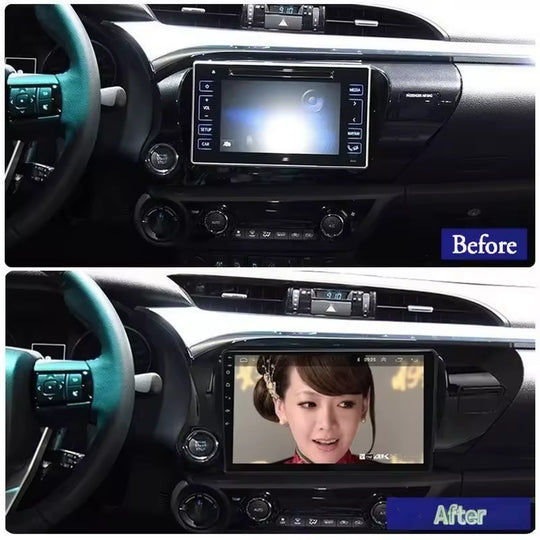 Android Autoradio für Toyota Hilux 2016-2019 mit Wireless CarPlay & Android Auto