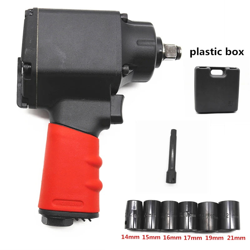 1/2 hohe Qualität Mini Pneumatische Auswirkungen Schlüssel Auto Reparatur Auswirkungen Wrench Tools Auto...