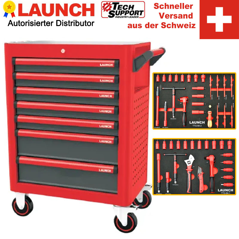 LAUNCH TTG-84 Diagnosegerät mit ECU Codierung & Vollsystemdiagnose