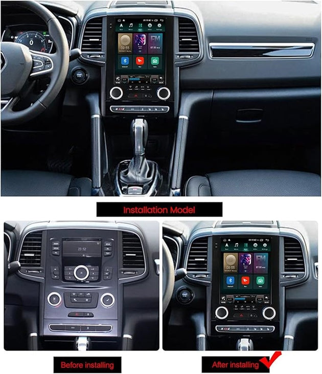 Android Autoradio für Renault Megane/Koleos 2017-2019 mit Wireless CarPlay & Android Auto