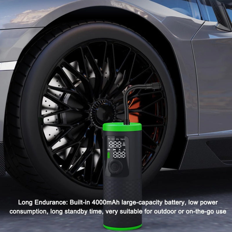 Tragbare elektrische Luftpumpe 150PSI Mini mit Aufbewahrungstasche