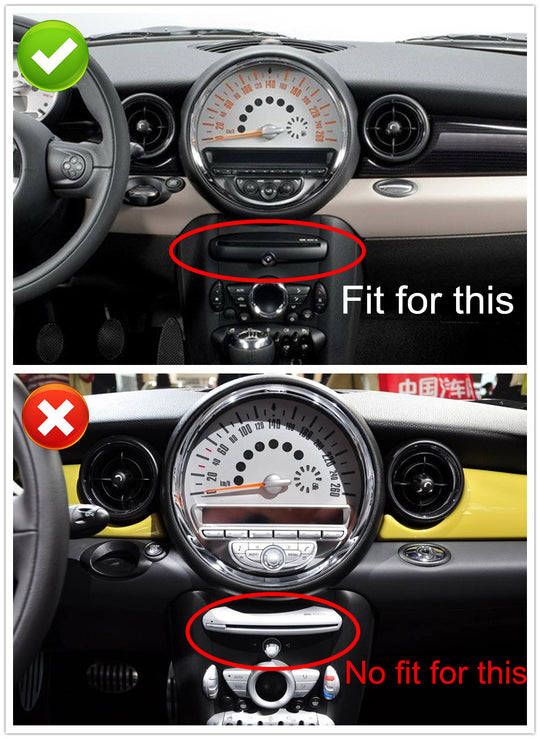 Android Autoradio für BMW MINI 2006-2013 mit Wireless CarPlay, Android Auto & DAB+