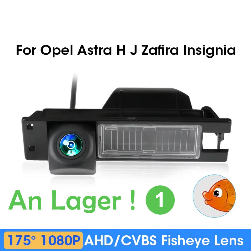 1080p Nachtsicht Rückfahrkamera für Opel Astra H, Corsa D, Vectra C, Signum u.a. (1995–2010)