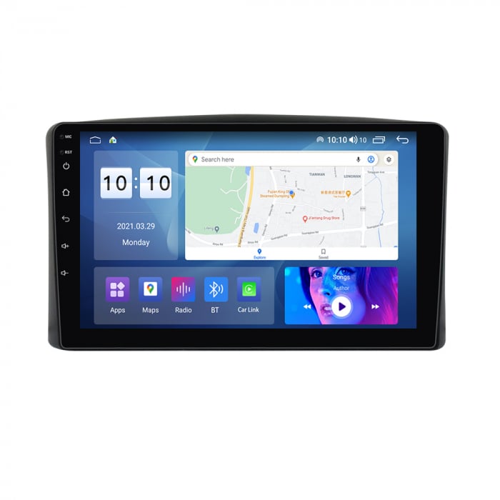 Android Autoradio für Toyota Land Cruiser 1998-2007 mit Wireless CarPlay & Android Auto