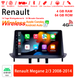 Android Autoradio für Renault Megane 2/3 2008-2014 mit Wireless CarPlay & Android Auto