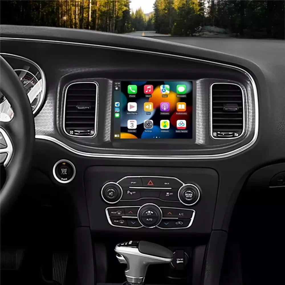 Android Autoradio für Dodge Challenger 2015-2023 und Dodge Charger 2011-2023 mit Wireless CarPlay & Android Auto