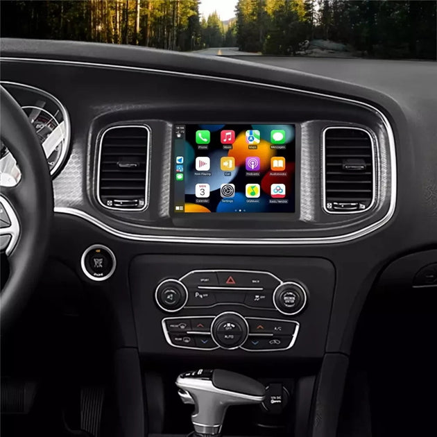Android Autoradio für Dodge Challenger 2015-2023 und Dodge Charger 2011-2023 mit Wireless CarPlay & Android Auto