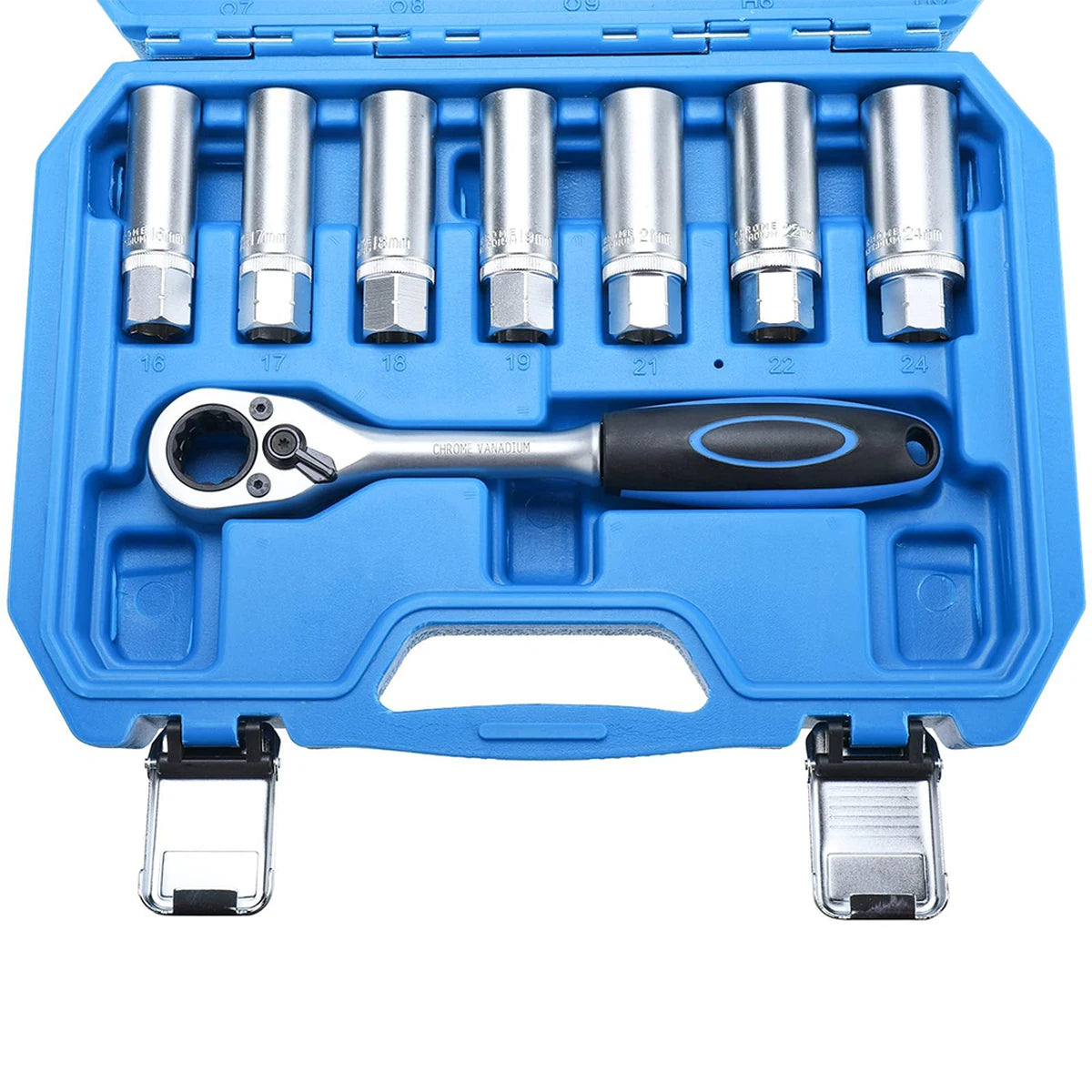 18 teile/satz Lenknabe Suspension Shock Steckschlüssel Set Werkzeug Absorber Removal Strut Tools Kit für BMW VW...