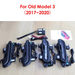 Kabelloser automatischer Türgriff für Tesla Model Y 3/3 Highland Colorful LED Lights 4-Türer-Lenker