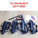 Kabelloser automatischer Türgriff für Tesla Model Y 3/3 Highland Colorful LED Lights 4-Türer-Lenker
