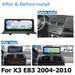 Android Autoradio für BMW X3 E83 2004-2010 mit Wireless CarPlay, Android Auto & DAB+