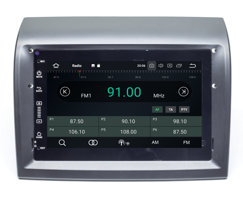 Android Autoradio für Fiat Ducato 2008-2015 mit Wireless CarPlay & Android Auto