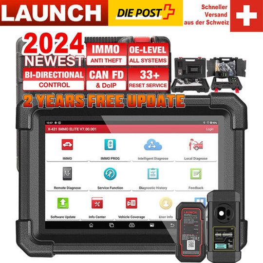 LAUNCH X431 IMMO Elite Diagnosegerät mit Programmierfunktionen