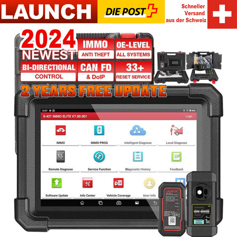 LAUNCH X431 IMMO Elite Diagnosegerät mit Programmierfunktionen