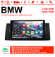 Android Autoradio für BMW 5er E39, X5 E53 und M5 E39 1996-2007 mit Wireless CarPlay, Android Auto & DAB+