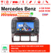 Android Autoradio für Mercedes Benz S-Klasse W220 1998-2005 mit Wireless CarPlay, Android Auto & DAB+