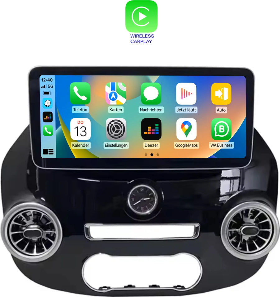 Android Autoradio für Mercedes Benz Vito 2014-2020 mit Wireless CarPlay, Android Auto & DAB+