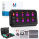 8/12 Gang RGB Schalttafel LED Arbeits licht leiste Schalter Box Controller für Universal autos LKW Boot utv 4x4 4wd