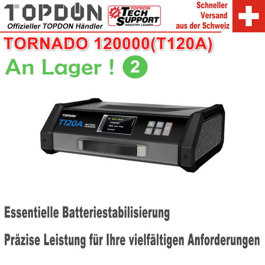 TOPDON T120A Batterie- und Ladegerät