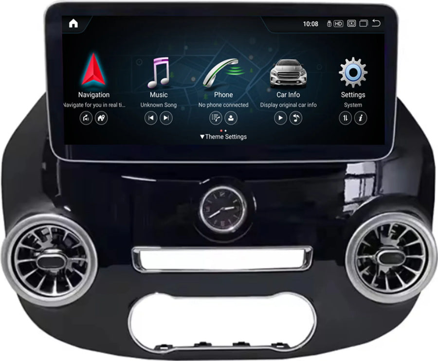 Android Autoradio für Mercedes Benz Vito 2014-2020 mit Wireless CarPlay, Android Auto & DAB+