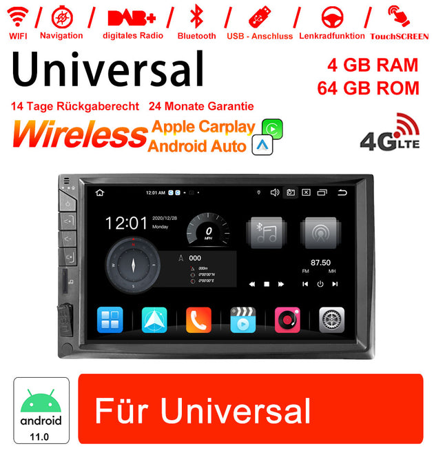 Android Autoradio für Universal mit 4G LTE