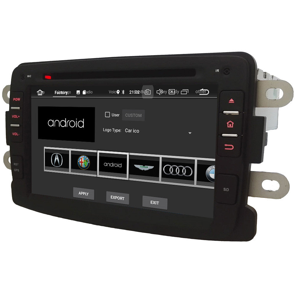 Android Autoradio für Renault Duster 2012–2013 mit Wireless CarPlay & Android Auto