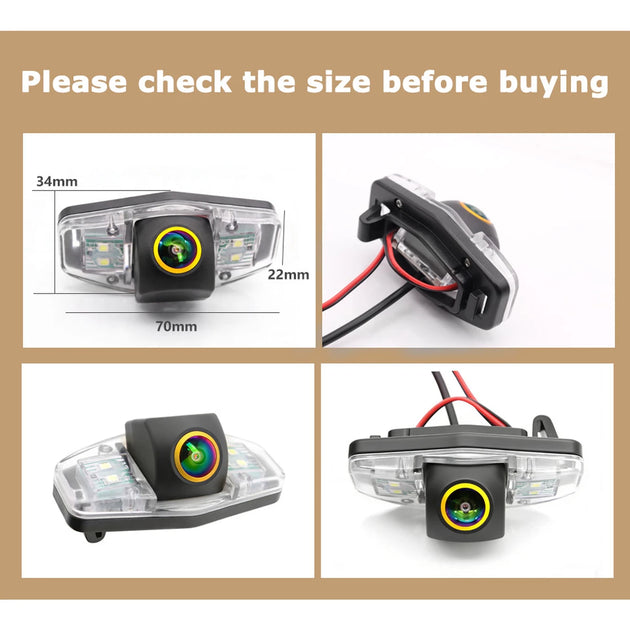 AHD 1080P Rückfahrkamera für Honda Civic 2012-2015, Accord 2008-2017, Accord 6 1997-2002