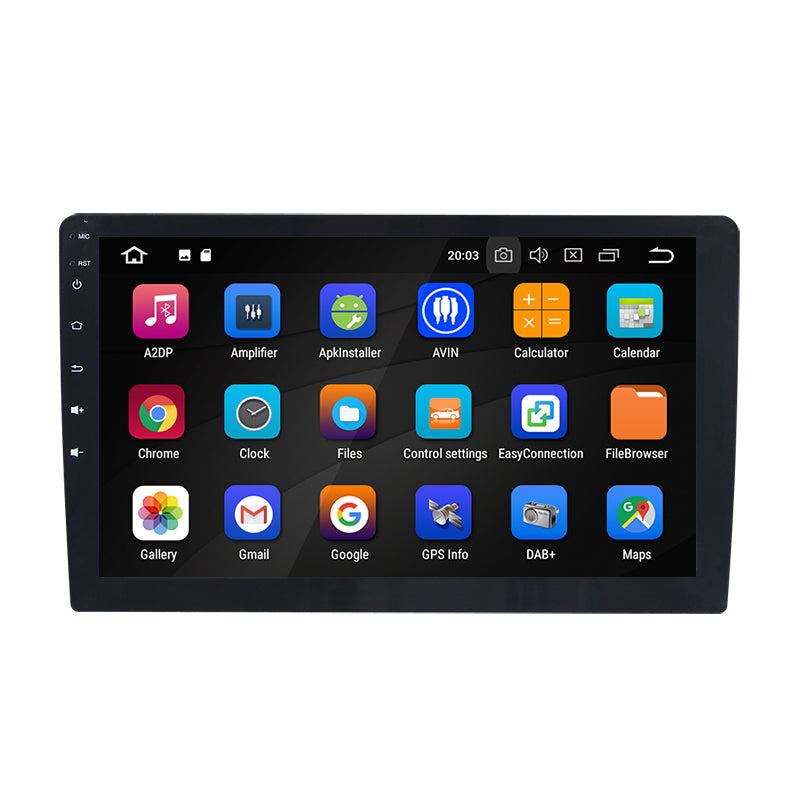 Android Autoradio für Universal 10.1 Zoll Android 13.0 4GB RAM 64GB ROM