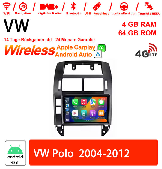 Android Autoradio für VW Polo 2004-2012 mit Wireless CarPlay & Android Auto