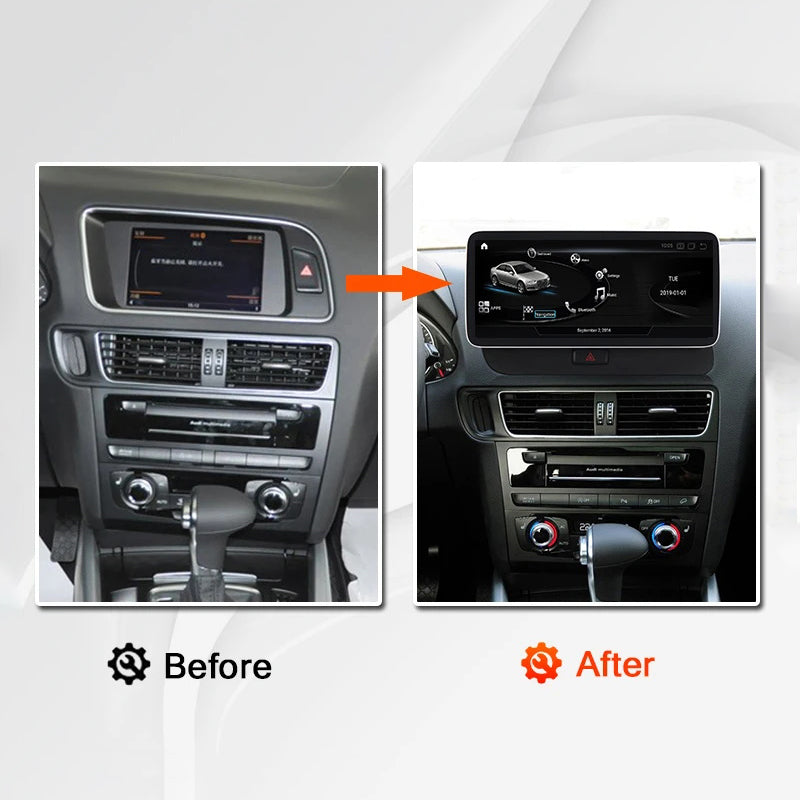 Android Autoradio für Audi Q5 2009-2016 mit Wireless CarPlay & Android Auto