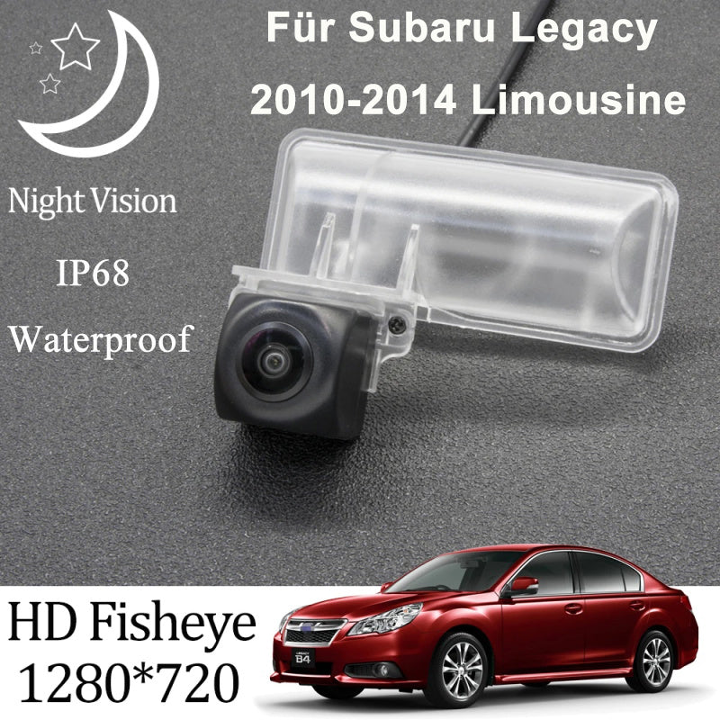 HD 1280×720 Fisheye Rückfahrkamera für Subaru Legacy 2010–2014 Limousine