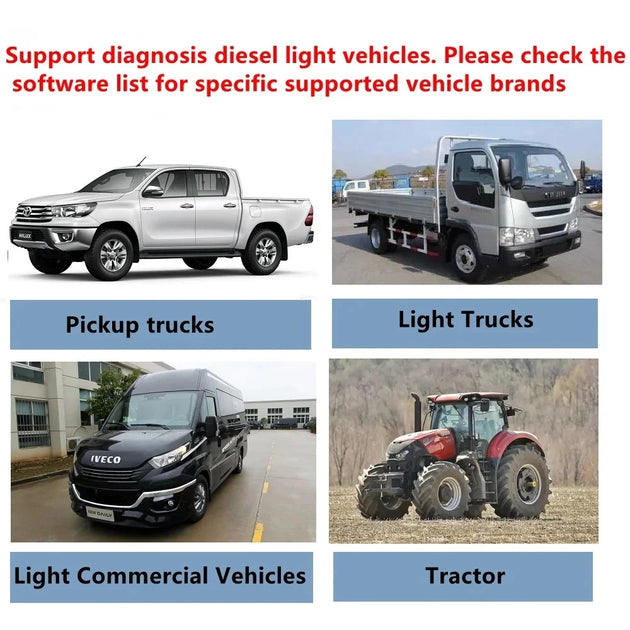LAUNCH X431 V+SmartLink HD Diagnosegerät für Nutzfahrzeuge & LKW