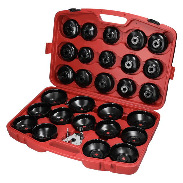 30Pcs Ölfilter Captype Entfernung Schraubenschlüssel-Sockel-Set